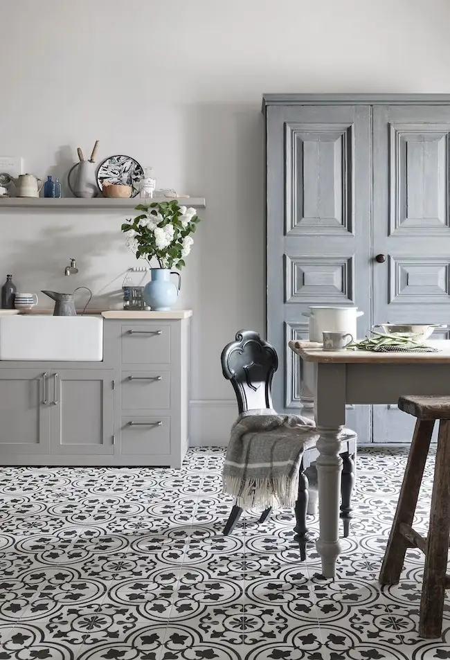 How to use pattern floor tiles in your home.